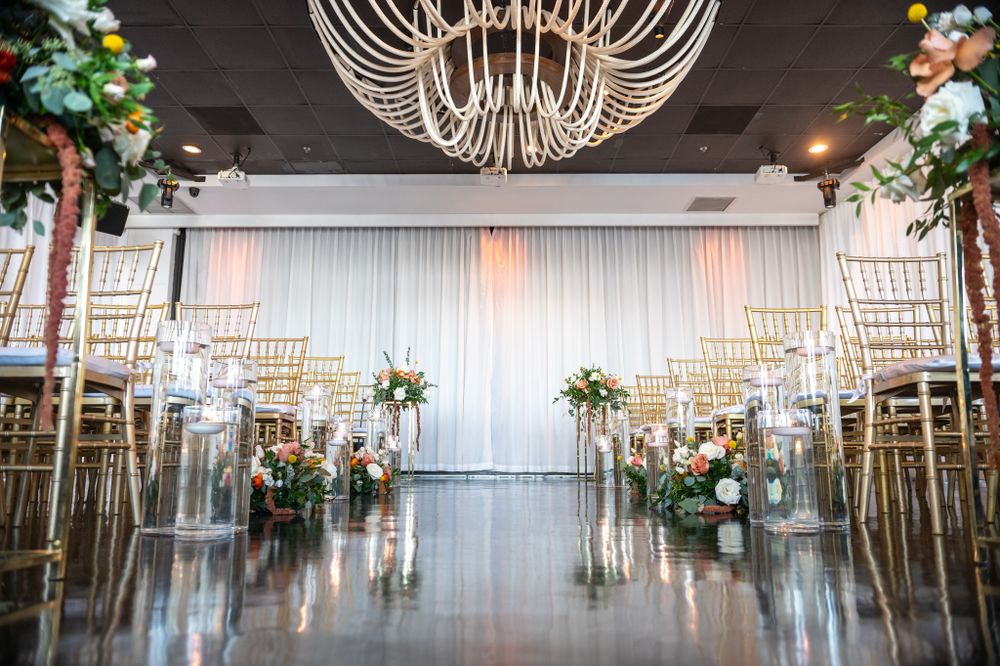 Elegant Ballroom Wedding Decor