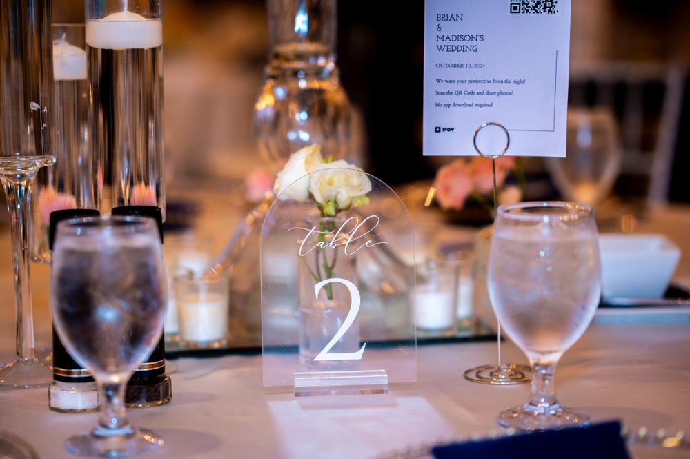 Elegant Ballroom Wedding Decor