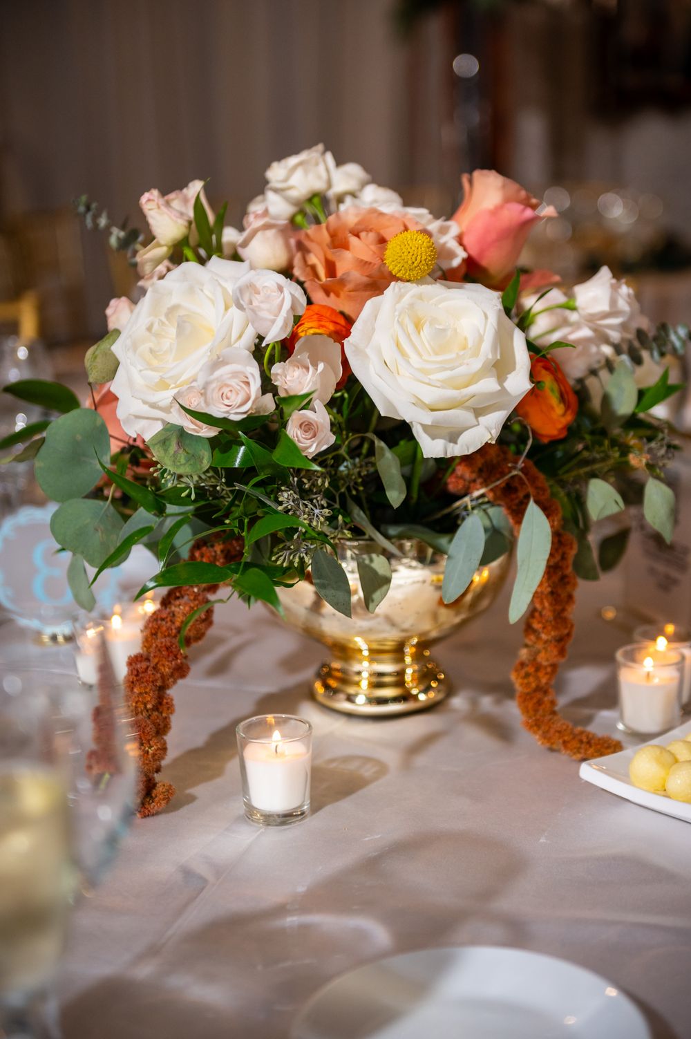 Elegant Ballroom Wedding Decor
