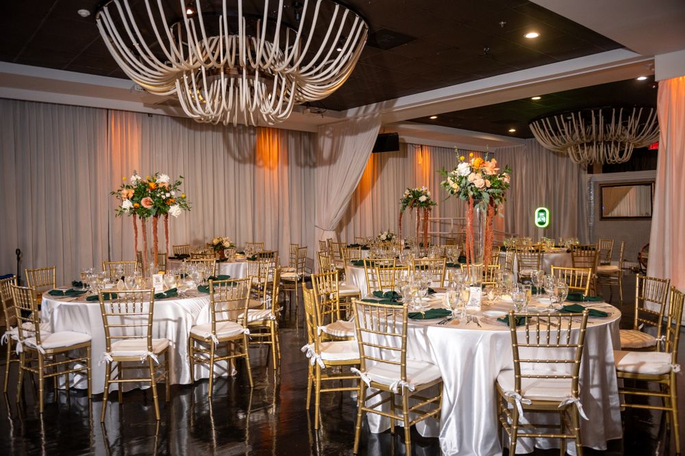 Elegant Ballroom Wedding Decor