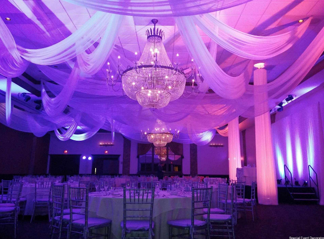 Ceiling Drapery